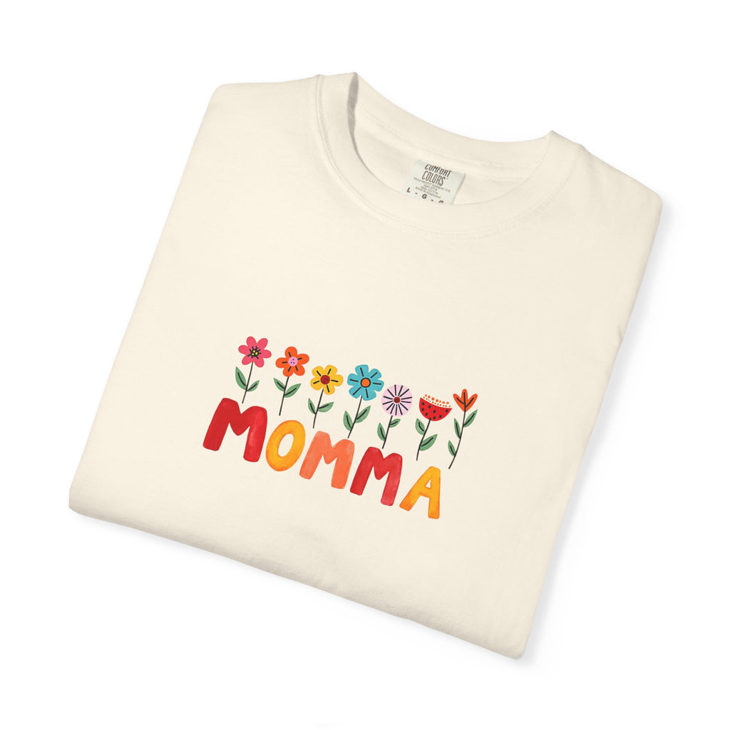Momma Floral T-Shirt — Cute Colorful 'MOMMA' Mother's Day Tee