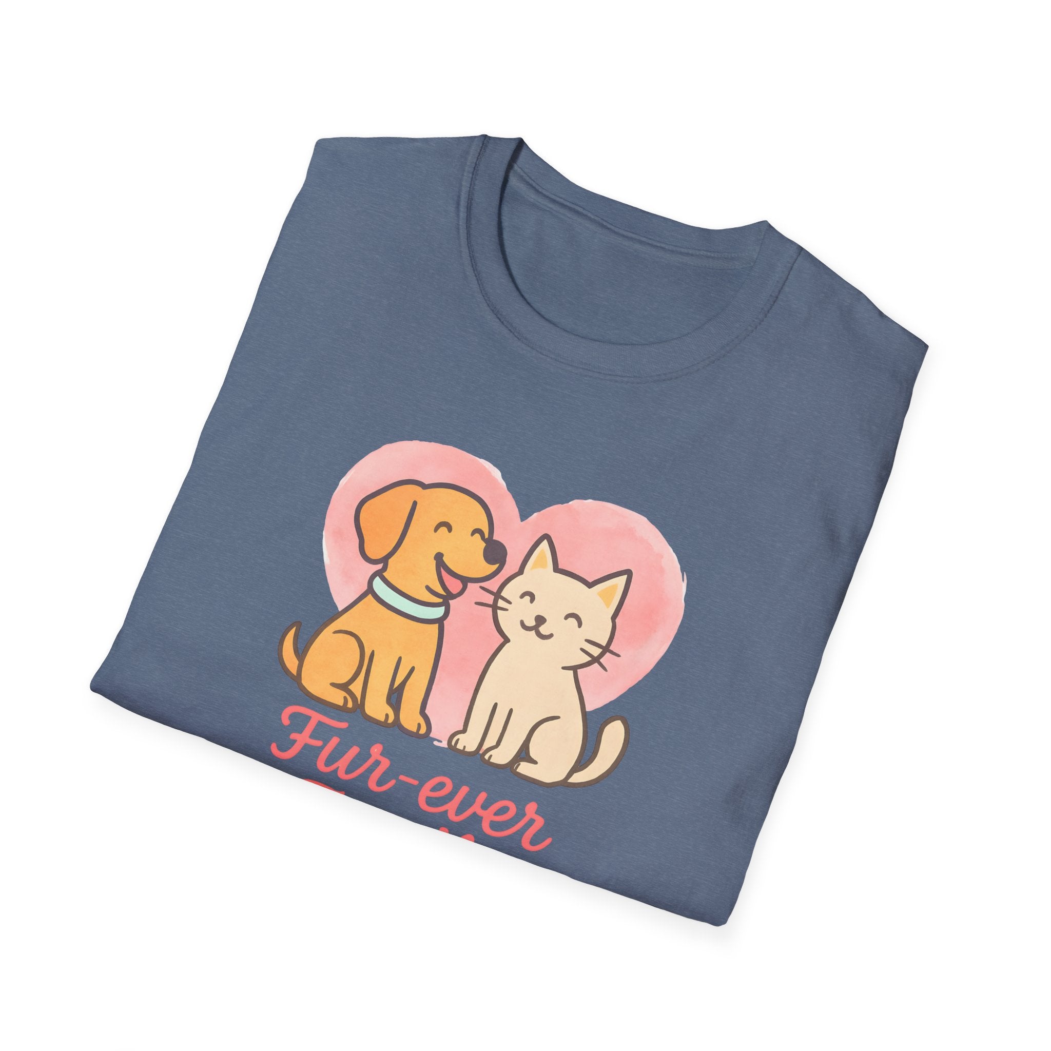 Dog & Cat 'Fur-ever Family' T-Shirt