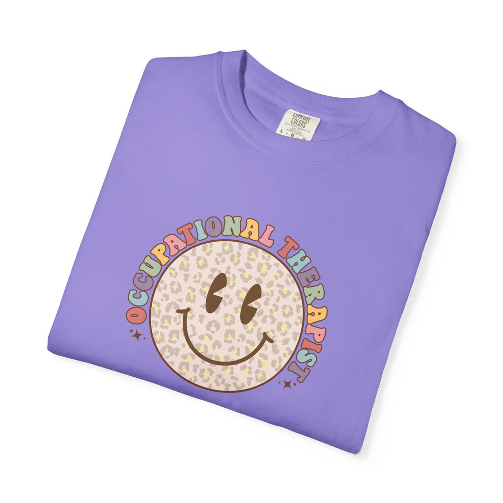 Smiley Occupational Therapist Graphic T-Shirt
