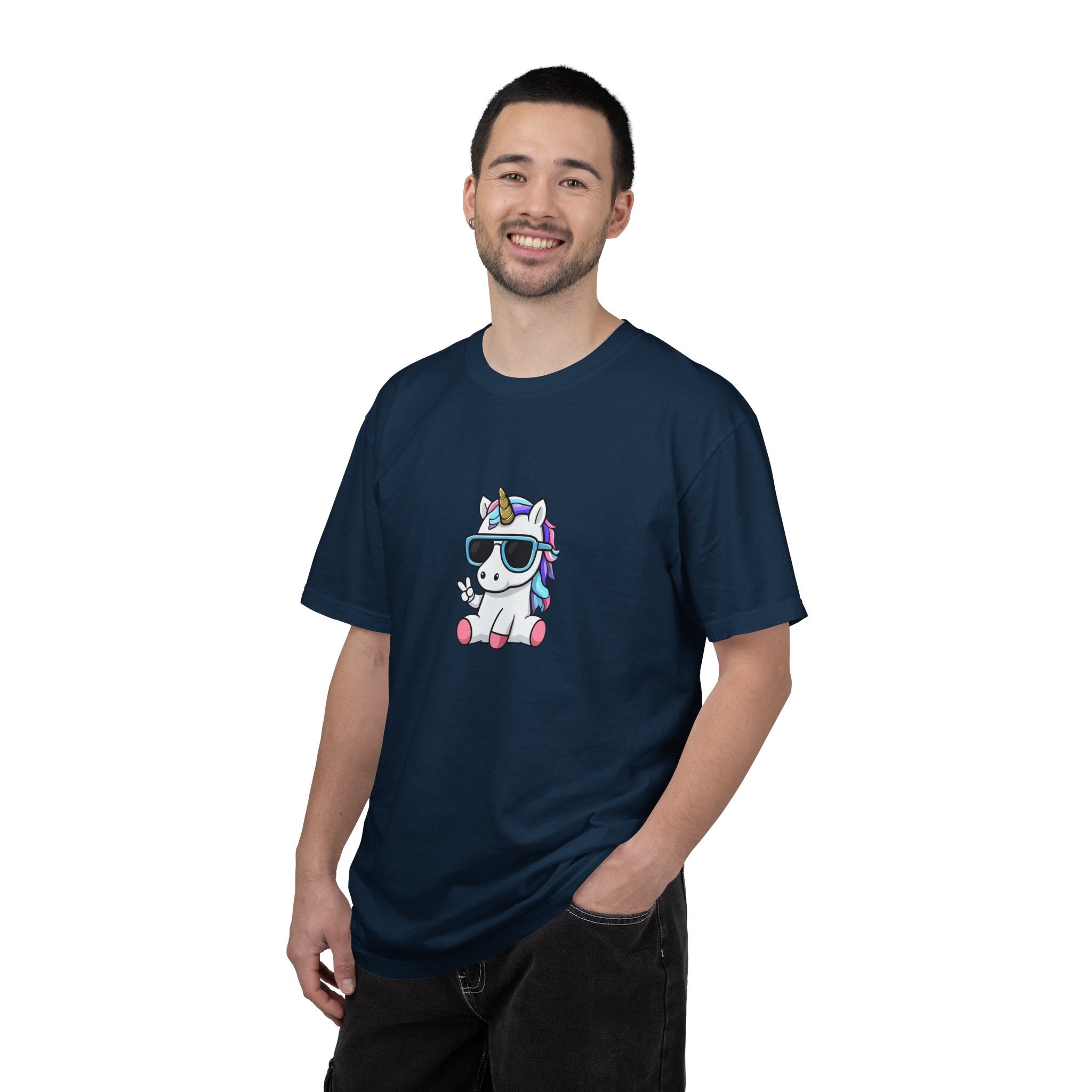 Unicorn Chill T-Shirt — Cute Sunglasses Unicorn Graphic Tee