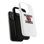 Oklahoma Sooners Tough Magnetic Phone Case — Durable Magnetic Snap-On College iPhone Cover