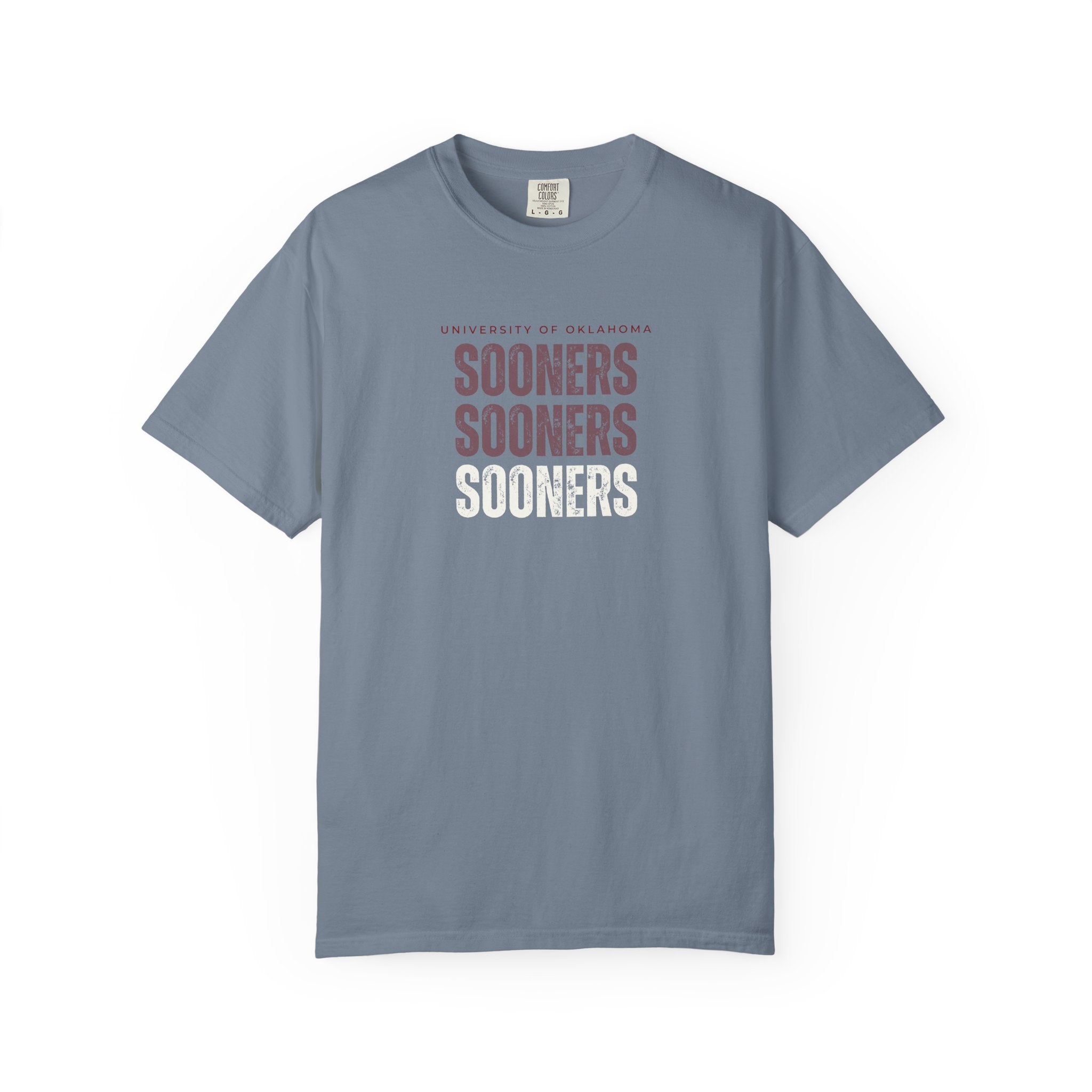 Sooners Stack T‑Shirt — University of Oklahoma Vintage Collegiate Tee
