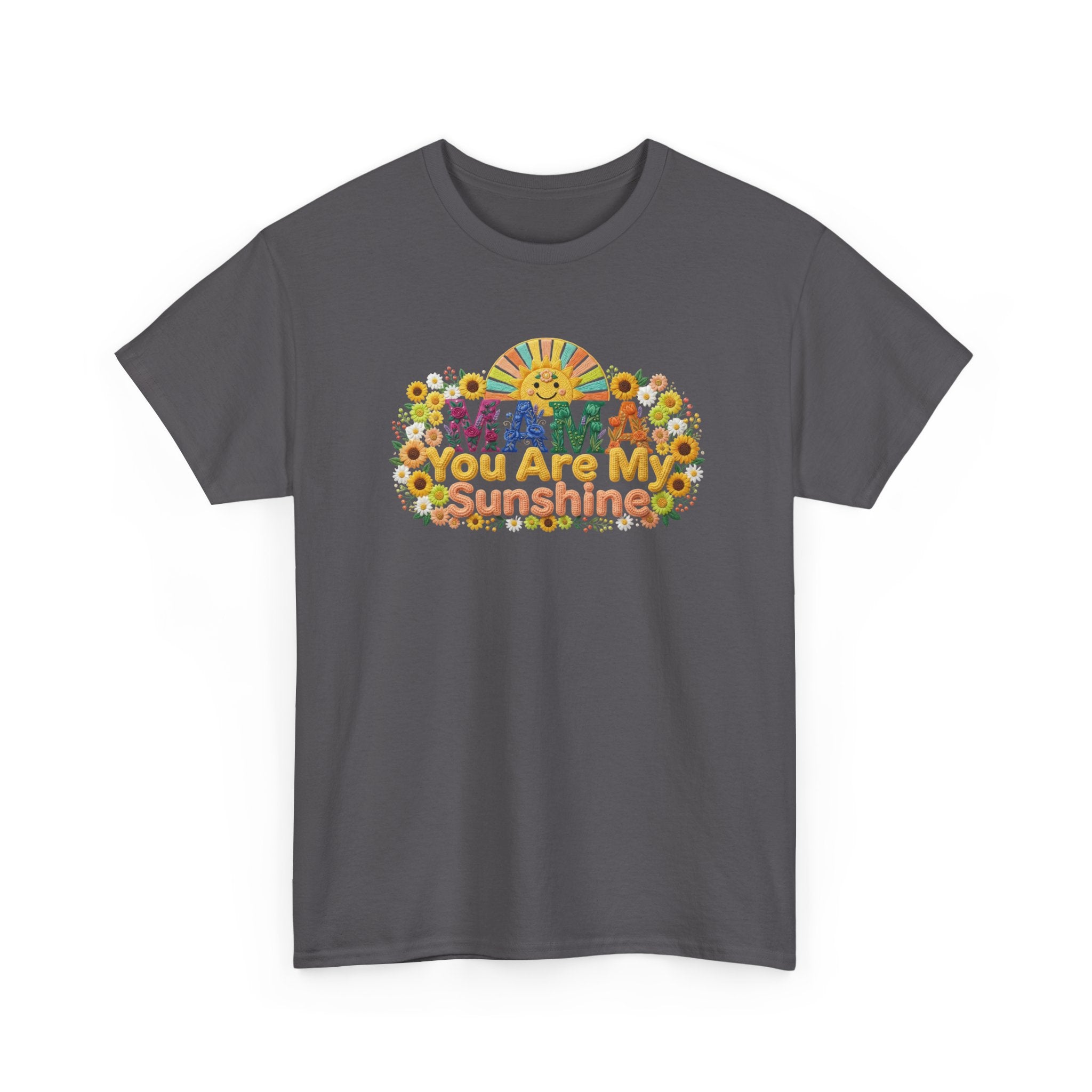 Mama You Are My Sunshine T-Shirt — Floral Retro Mother's Day Tee