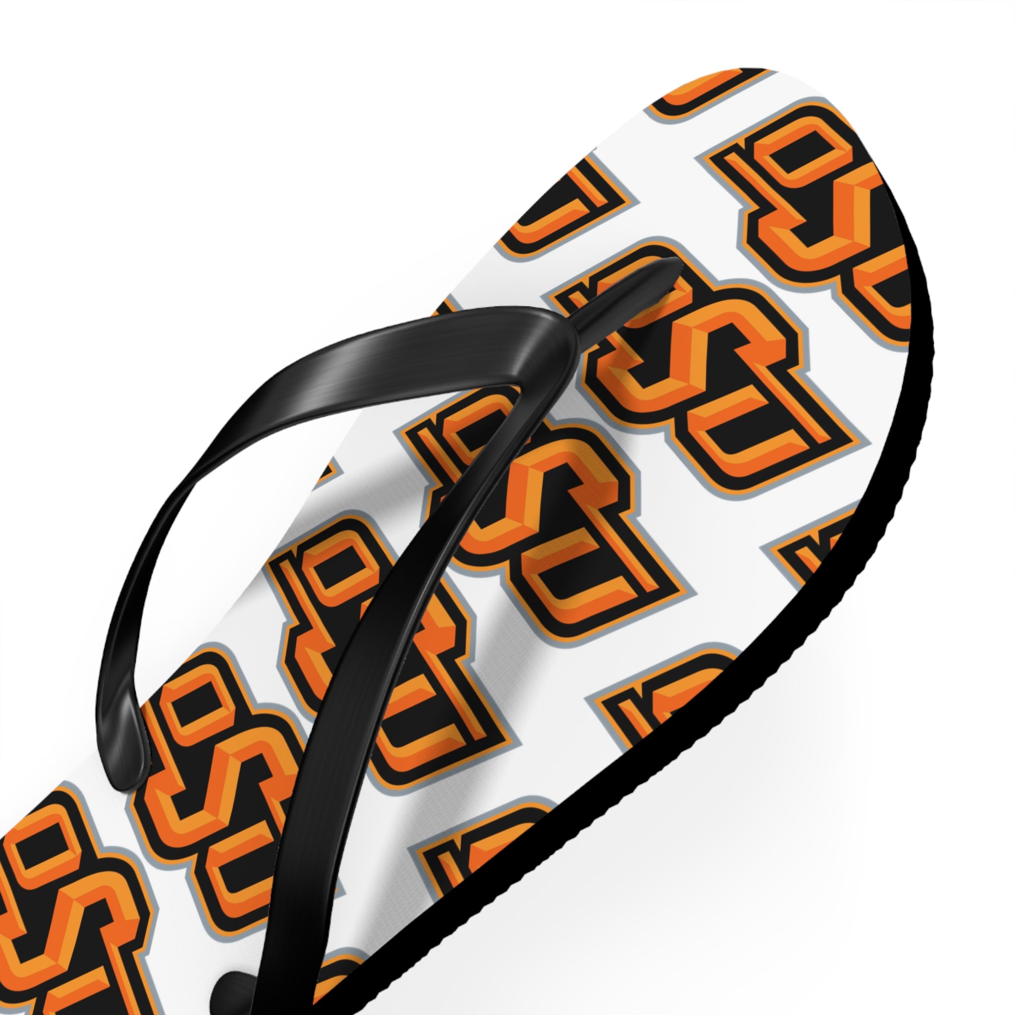 OSU Pattern Flip Flops – Oklahoma State Logo Beach Sandals