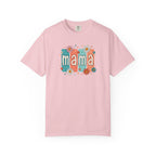 Mama Floral Tee — Retro Block Letter Mother's Day T-Shirt
