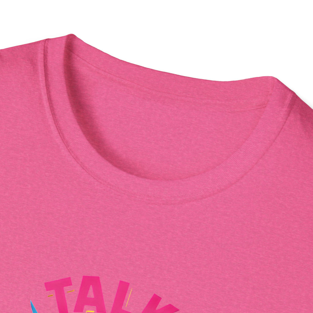Talk Birdy To Me T-Shirt — Colorful Parrot Graphic Tee