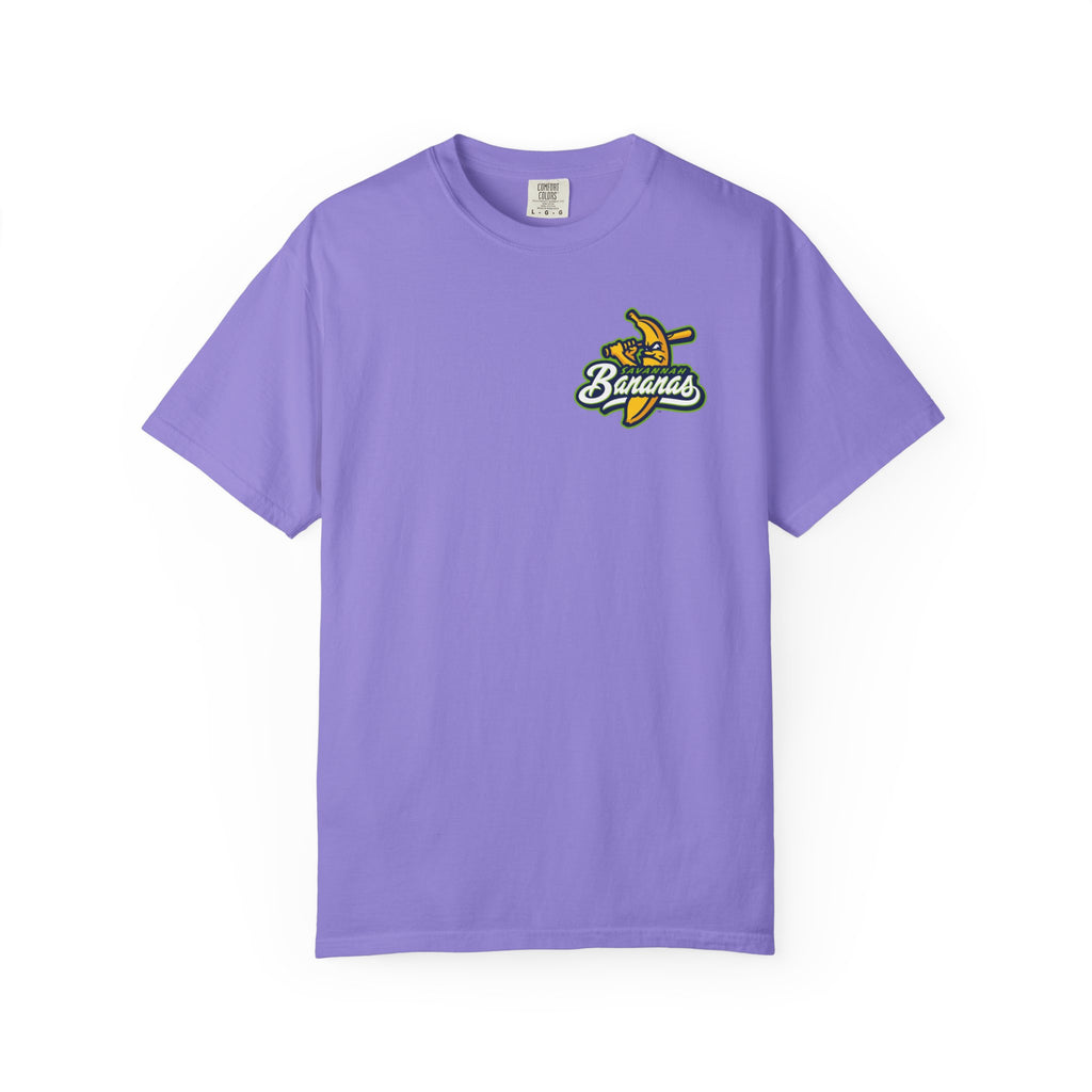 Savannah Bananas Baseball T-Shirt — Retro Banana Mascot Tee