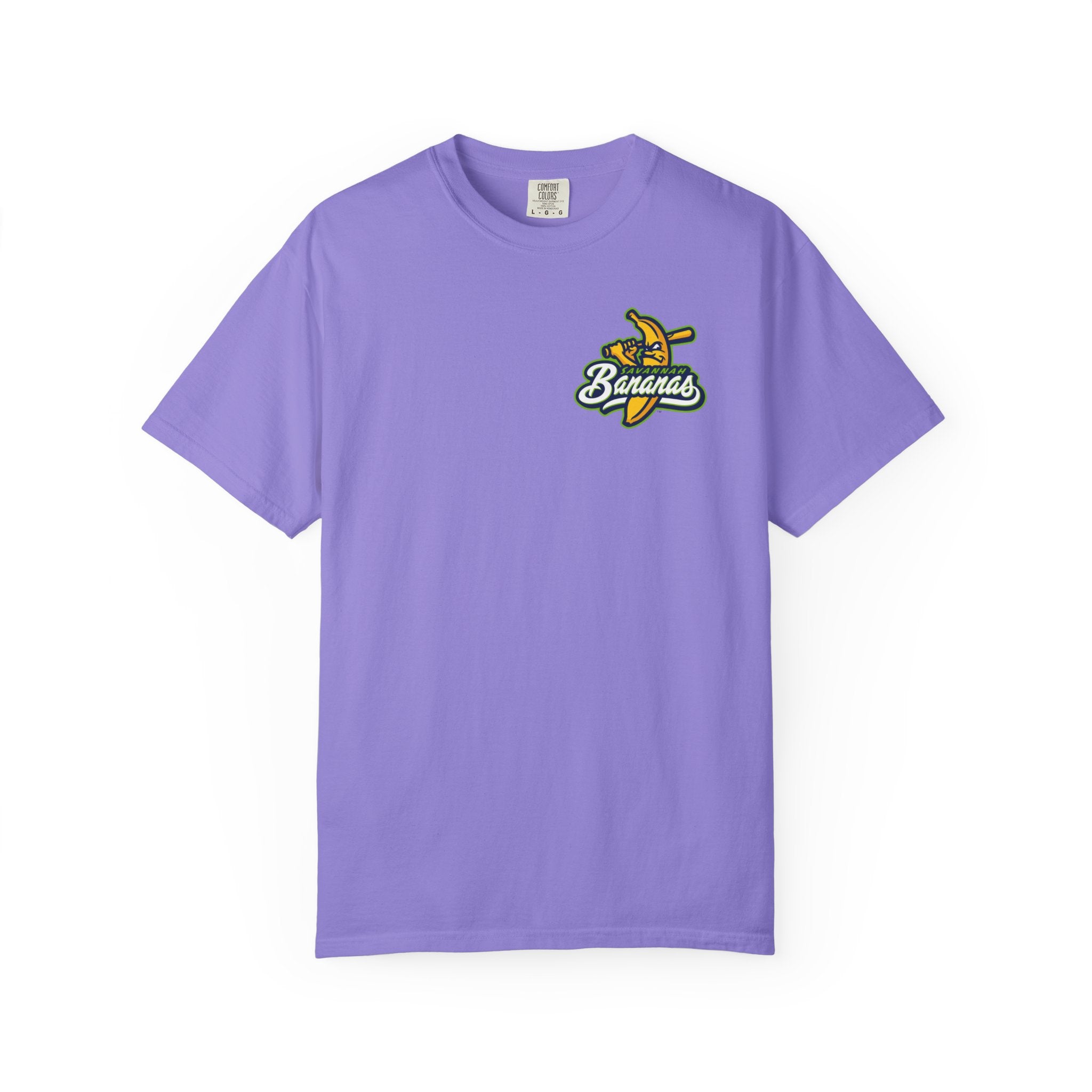 Savannah Bananas Baseball T-Shirt — Retro Banana Mascot Tee