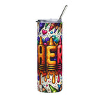 Colorful Drippy Crayon Teacher 20oz Tumbler