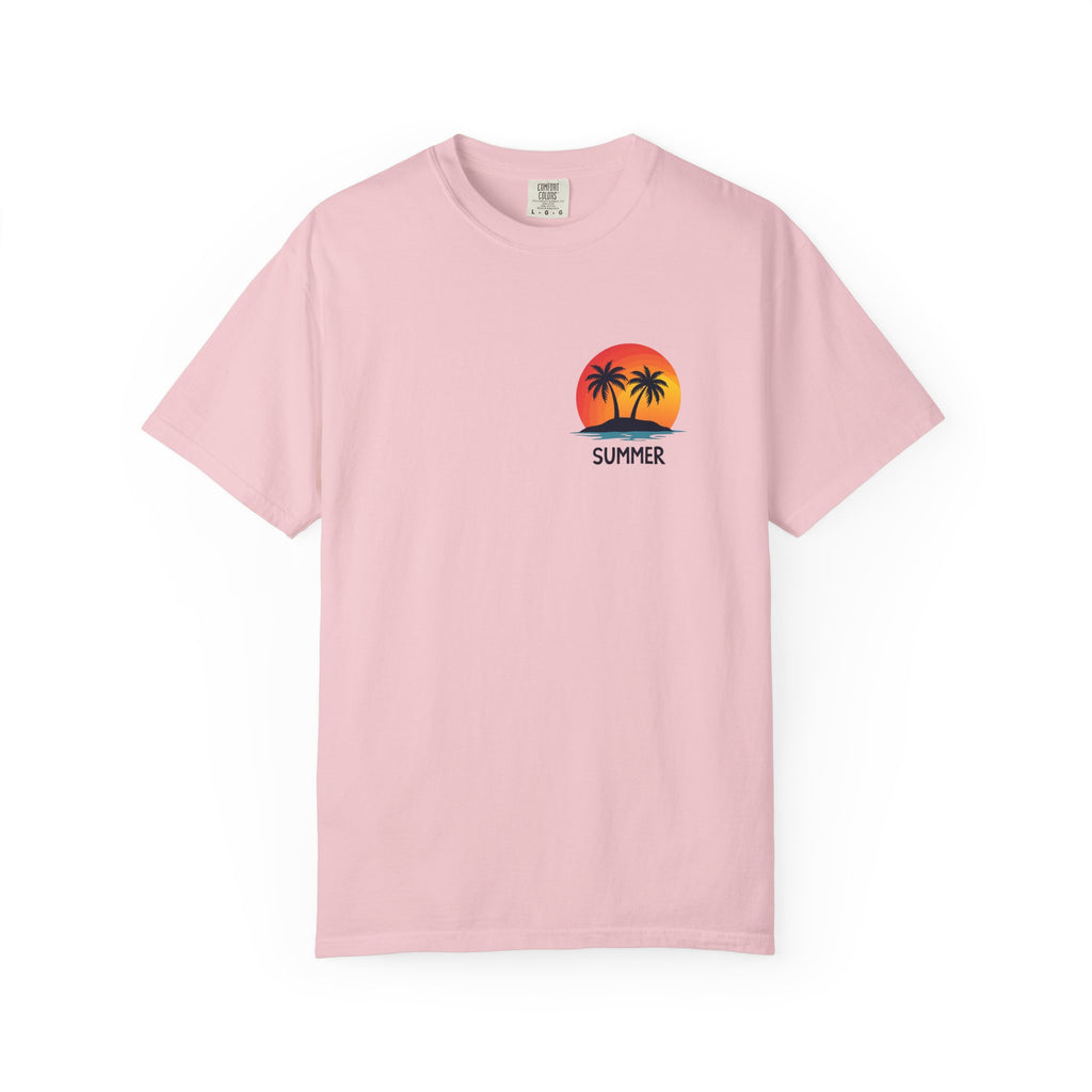 Summer Palm T-Shirt — Sunset Graphic Tee
