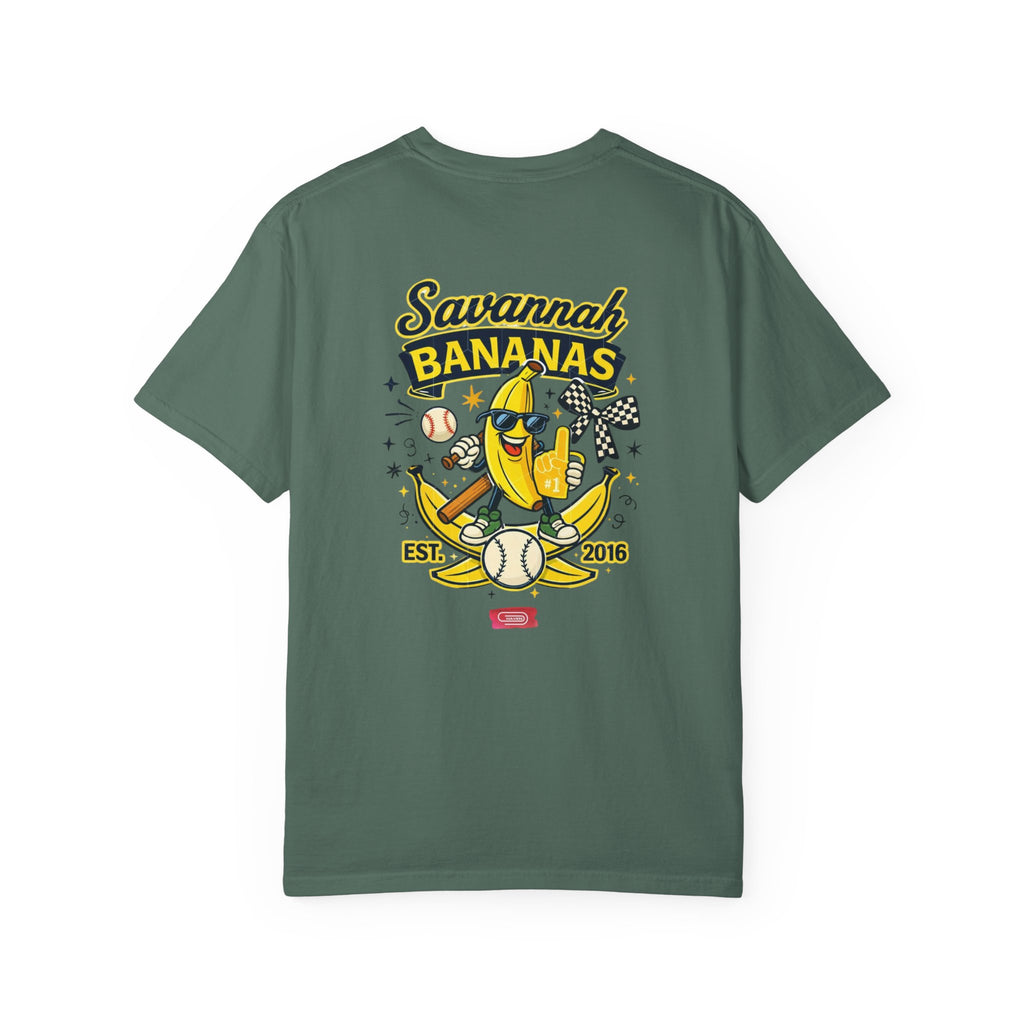Savannah Bananas Baseball T-Shirt — Retro Banana Mascot Tee