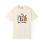 Grow Your Mind Book Stack T-Shirt