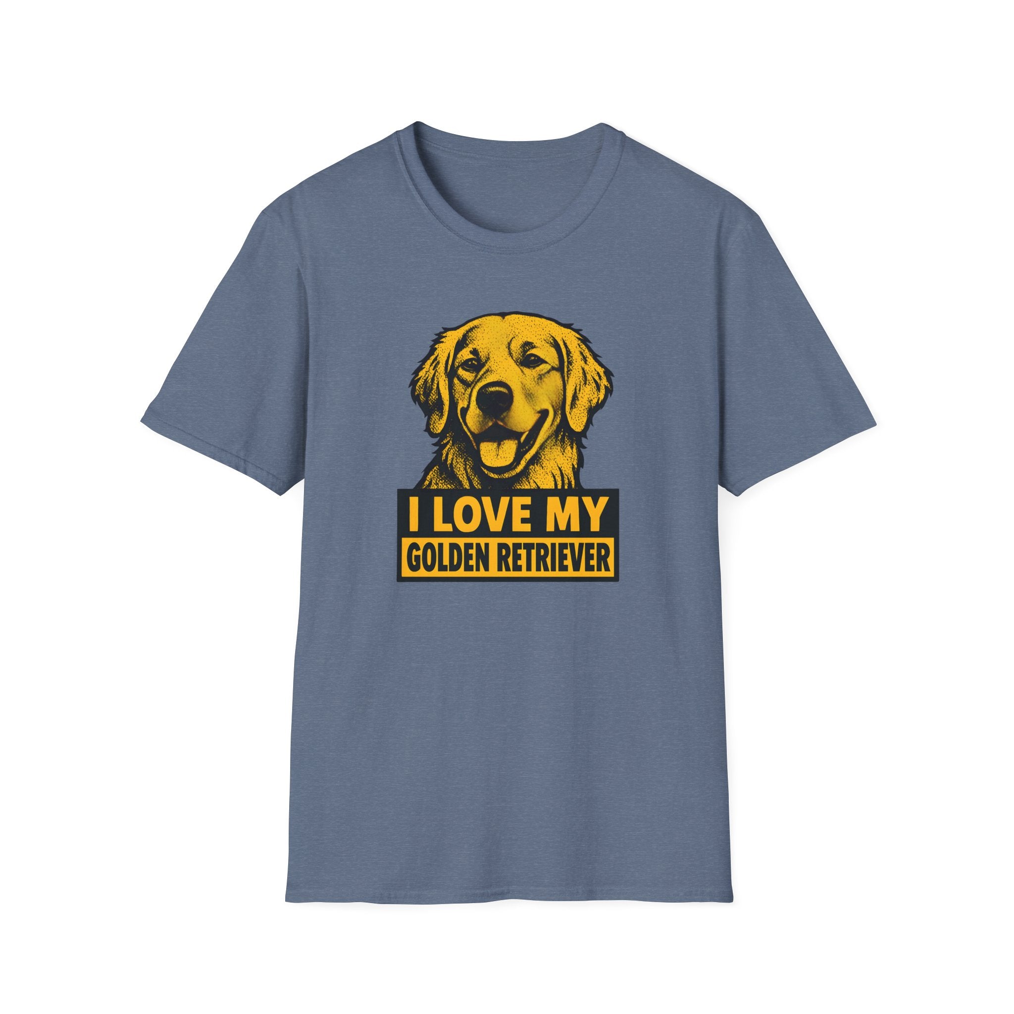 I Love My Golden Retriever T-Shirt — Cute Dog Lover Tee