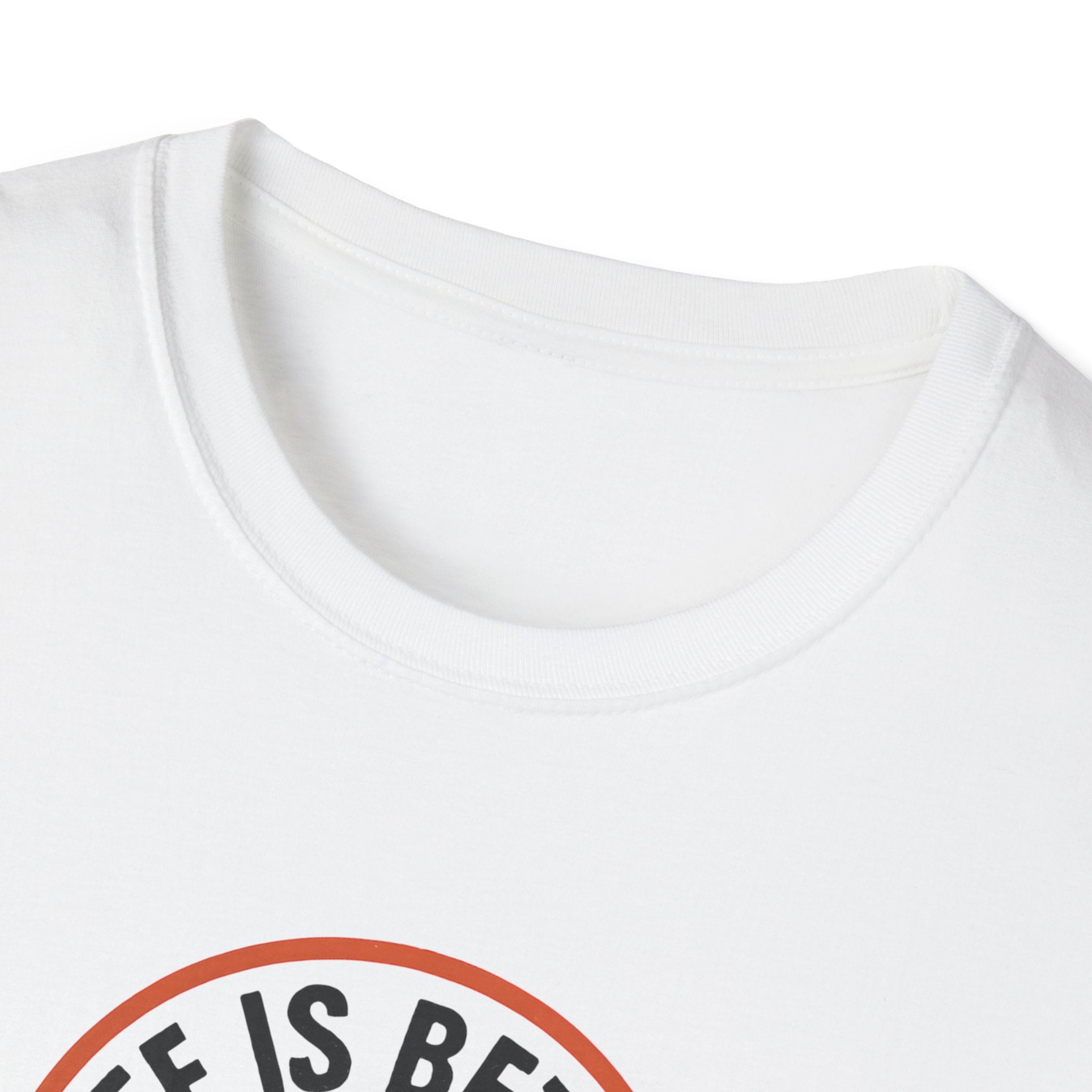 Life Is Better With A Dog T-Shirt — Minimal Dog Lover Tee