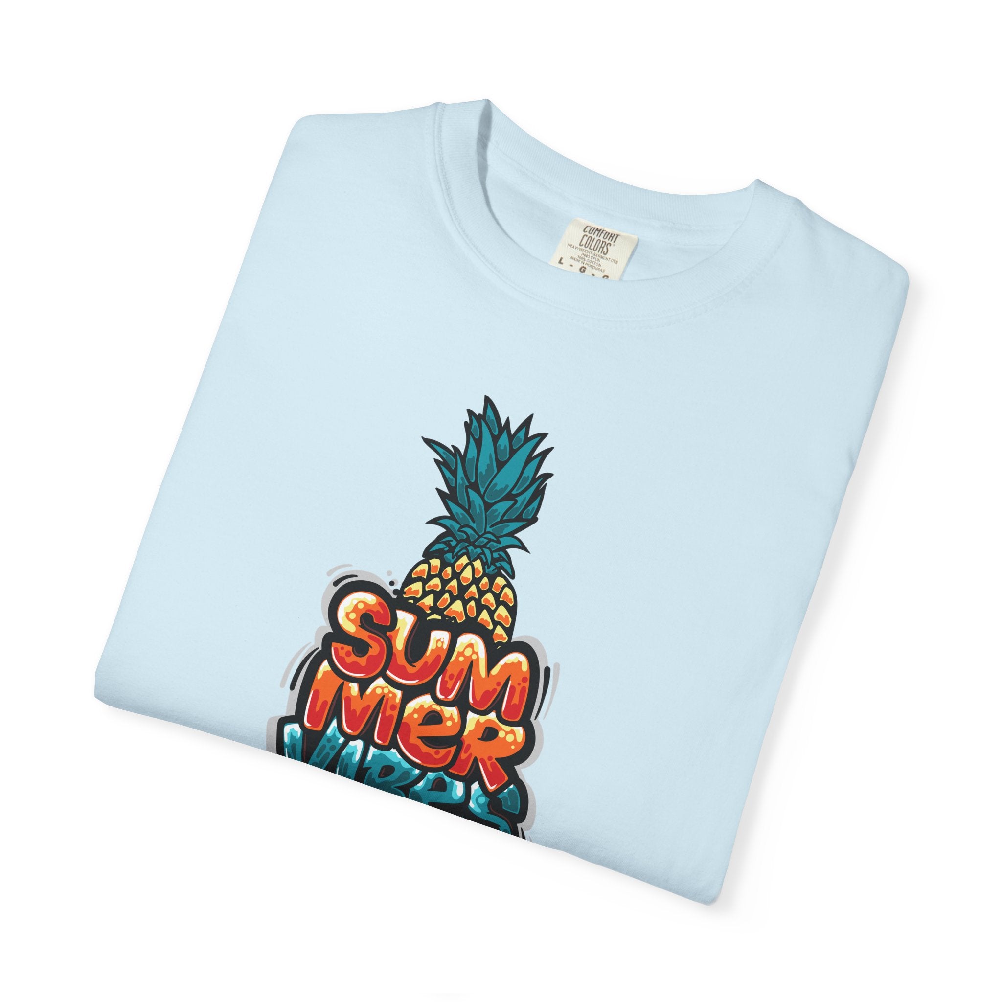 "Summer Vibes" Pineapple Graphic Tee