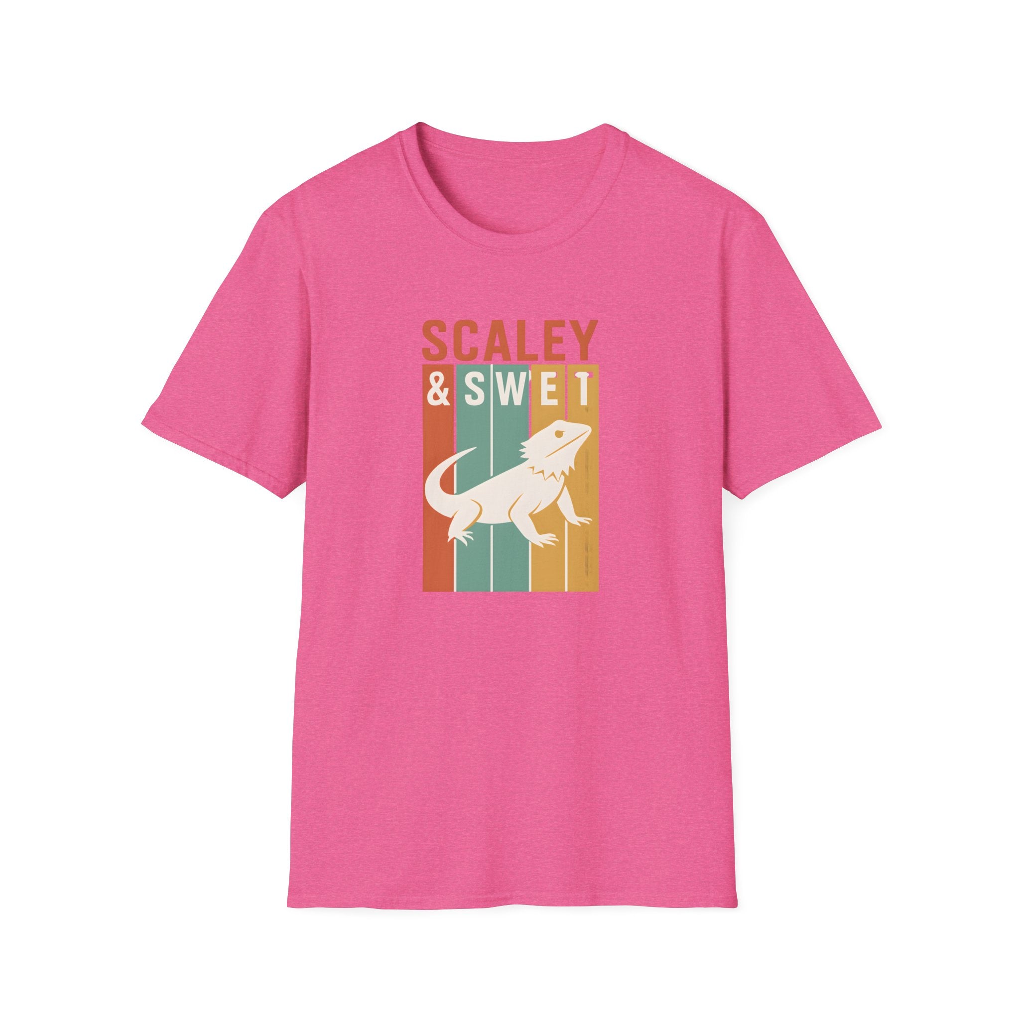 Scaley & Sweet Bearded Dragon T-Shirt — Retro Reptile Lover Tee