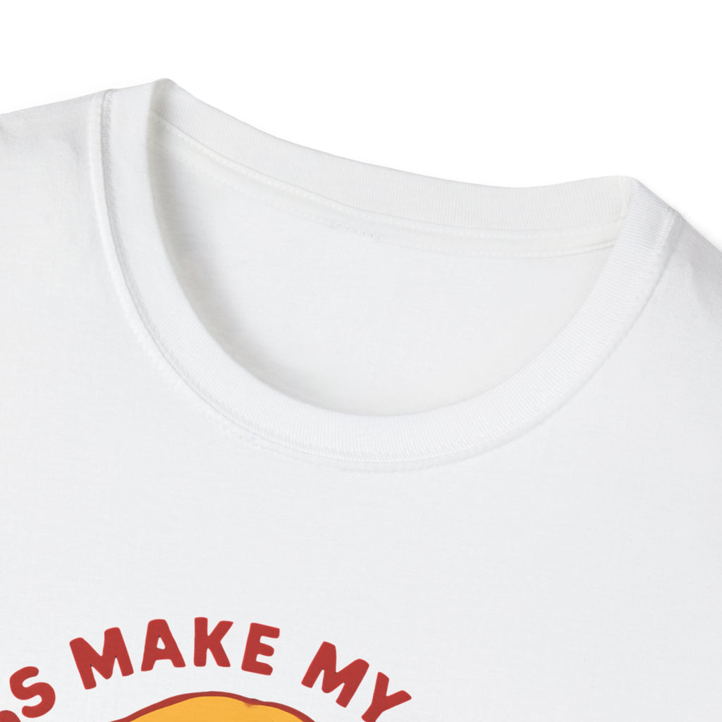 Dogs Make My Heart Pawsitive T-Shirt — Cute Dog Lover Graphic Tee