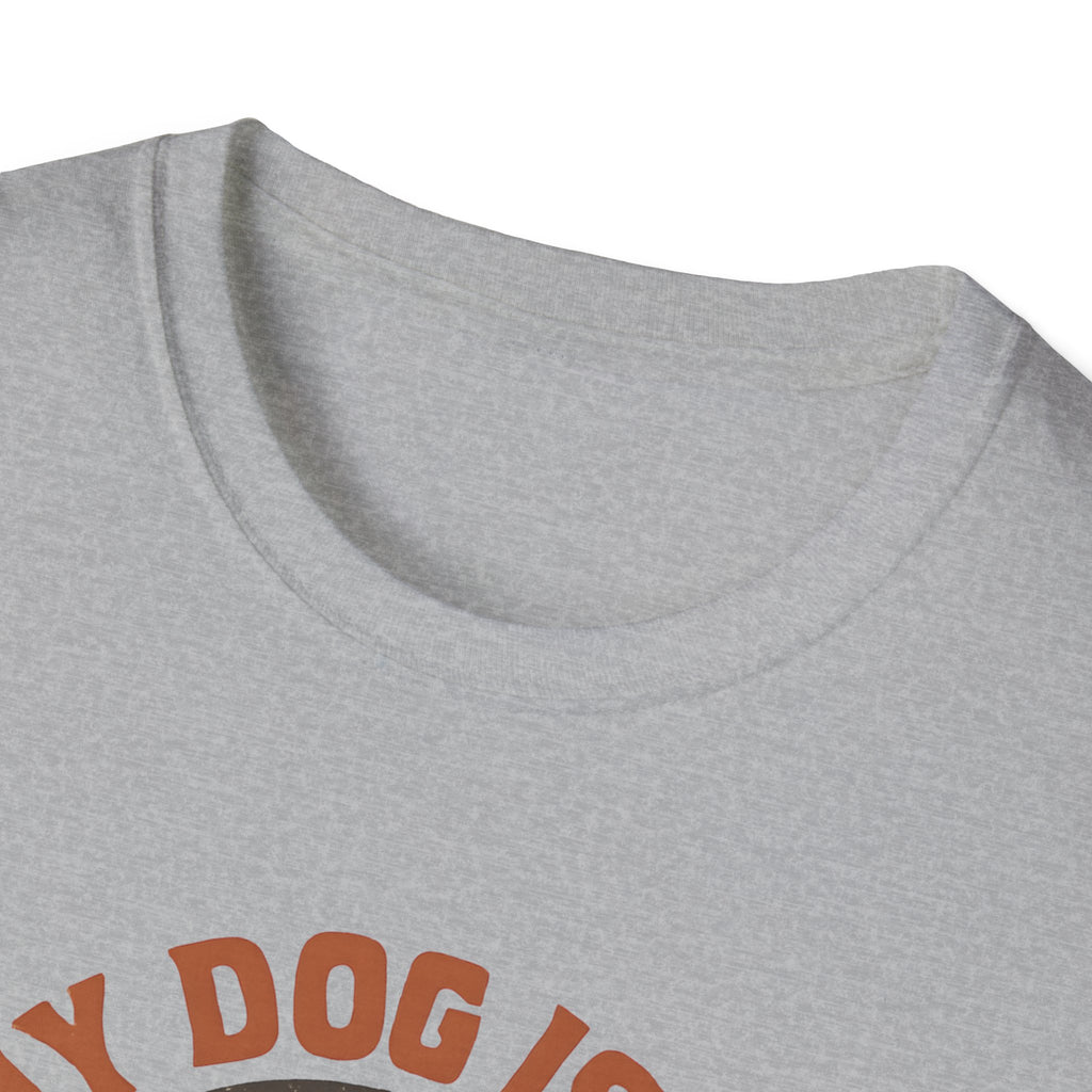 Dog Lover T‑Shirt — "My Dog Is My Best Friend" Paw Print Tee