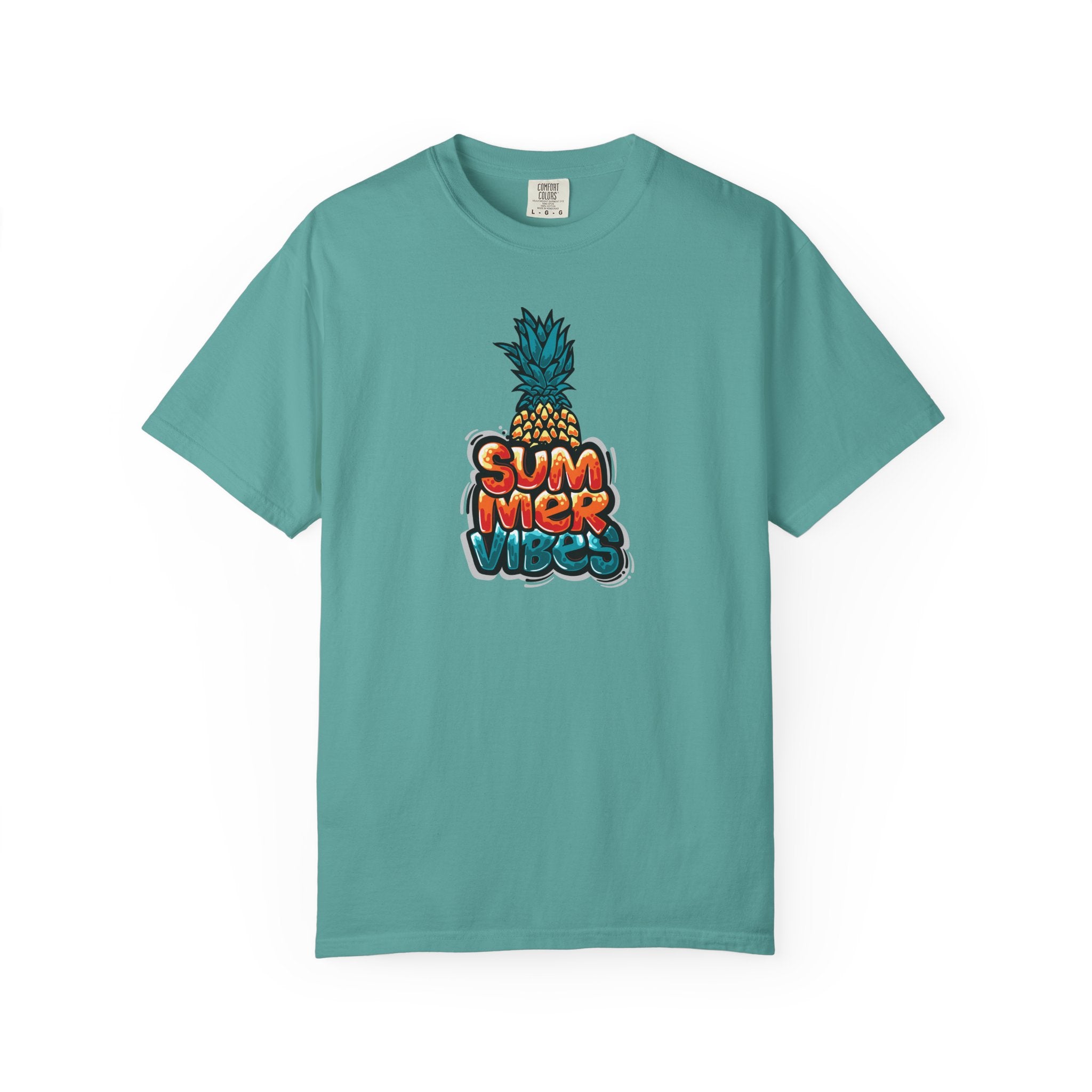 "Summer Vibes" Pineapple Graphic Tee