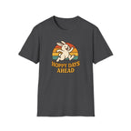 Hoppy Days Ahead T-Shirt — Retro Bunny Easter Tee