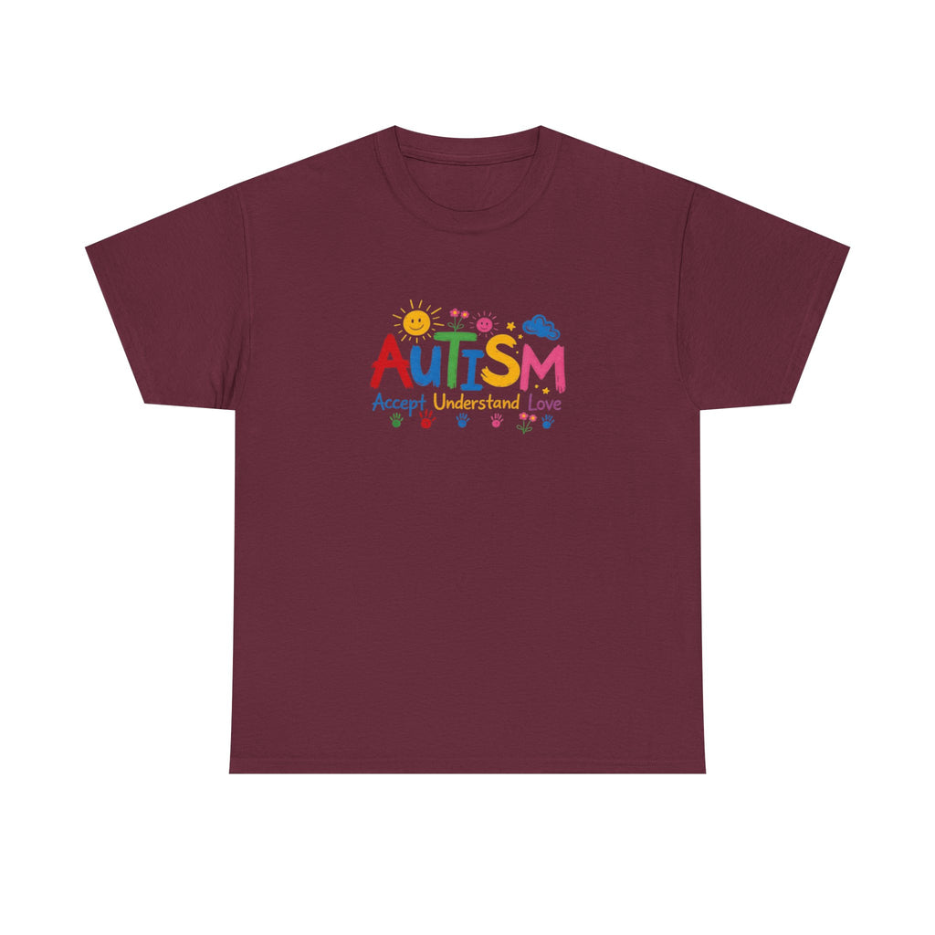 Autism Awareness T-Shirt - "Autism Accept Understand Love"