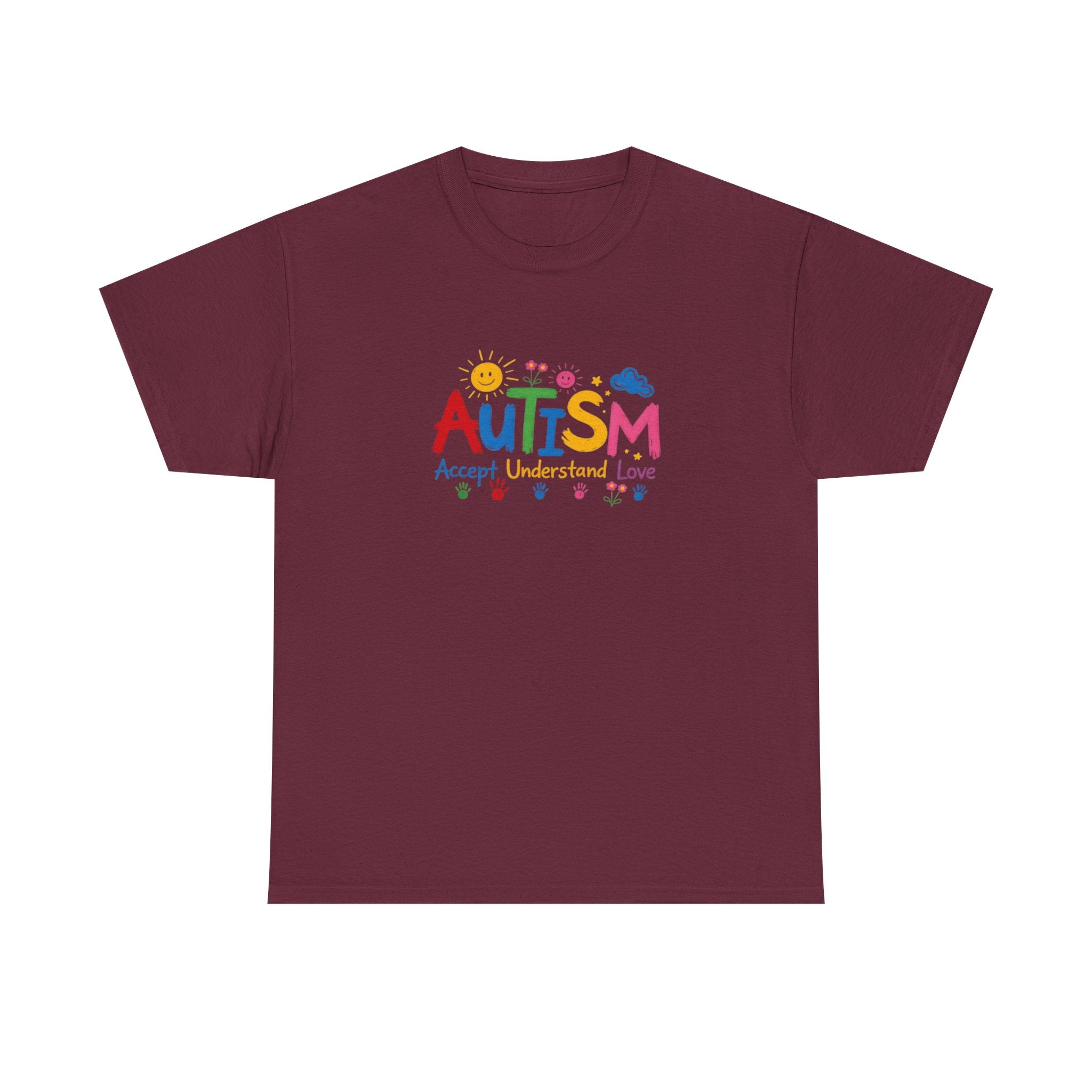 Autism Awareness T-Shirt - "Autism Accept Understand Love"