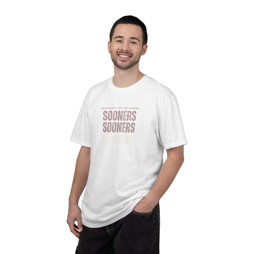 Sooners Stack T‑Shirt — University of Oklahoma Vintage Collegiate Tee