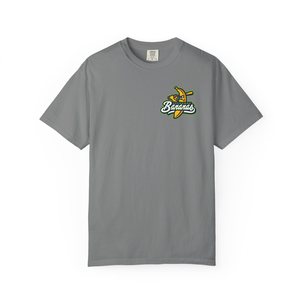 Savannah Bananas Baseball T-Shirt — Retro Banana Mascot Tee