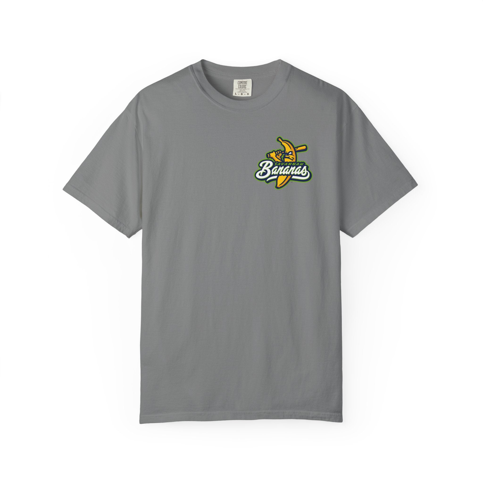 Savannah Bananas Baseball T-Shirt — Retro Banana Mascot Tee