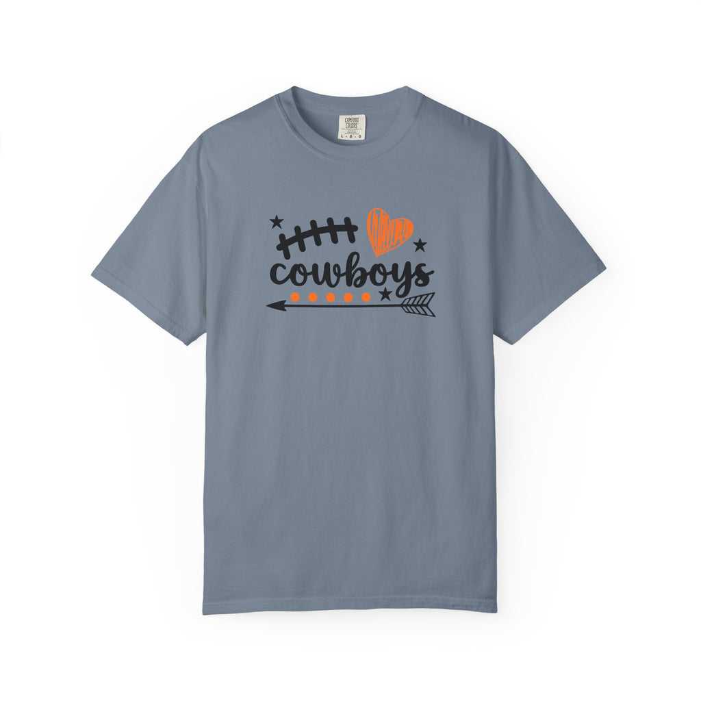 Cowboys Heart Football T-Shirt