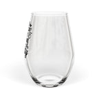 Stemless Wine Glass – "Feed Me Wine & Tell Me I’m Pretty" Funny Glass Gift
