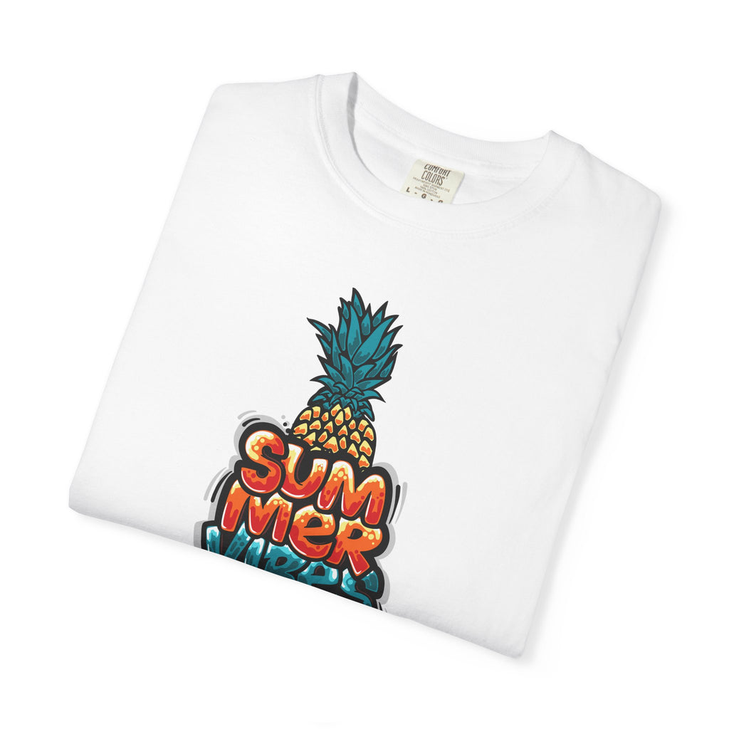 "Summer Vibes" Pineapple Graphic Tee