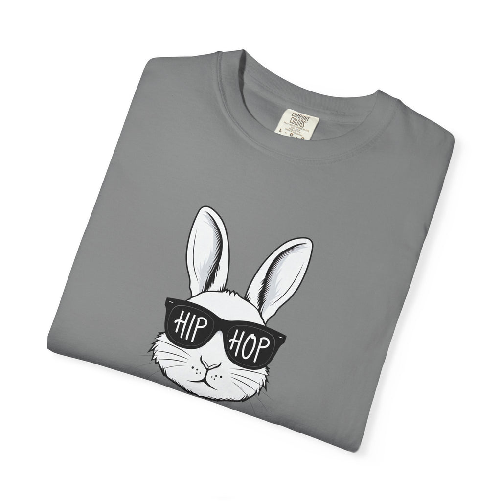 Hip Hop Bunny T-Shirt — Cute Rabbit with Sunglasses Graphic Tee