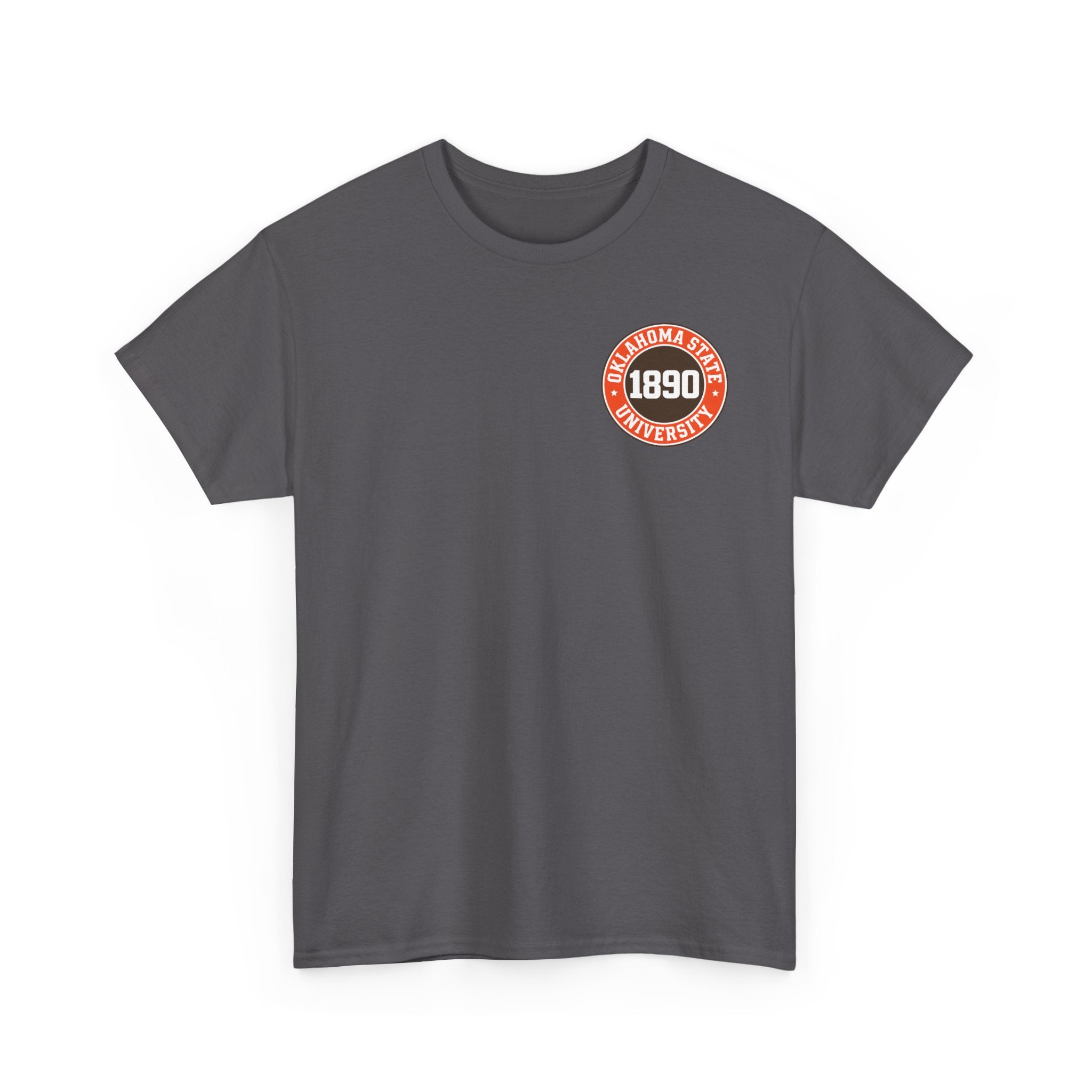 Go Pokes! Cowboy Mascot T-Shirt — Retro 1890 Oklahoma State Fans Tee