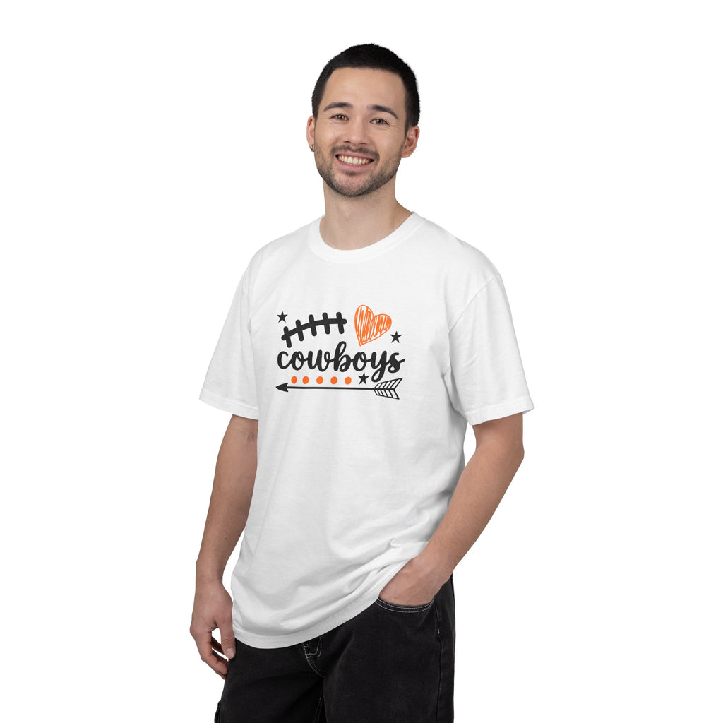Cowboys Heart Football T-Shirt