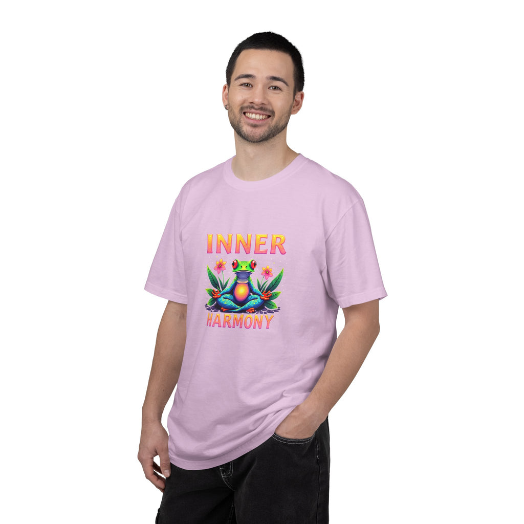 Inner Harmony Frog T-Shirt – Meditation Yoga Graphic Tee