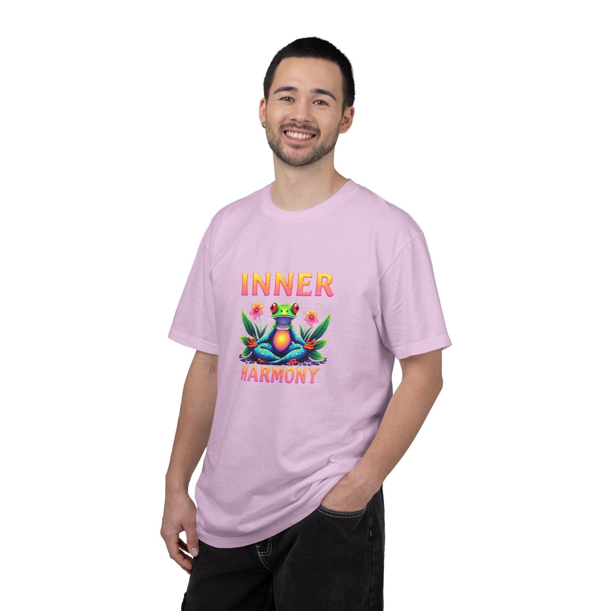 Inner Harmony Frog T-Shirt – Meditation Yoga Graphic Tee