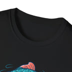 Koi Fish Tee — "Swim in Peace" Relaxed Graphic T-Shirt