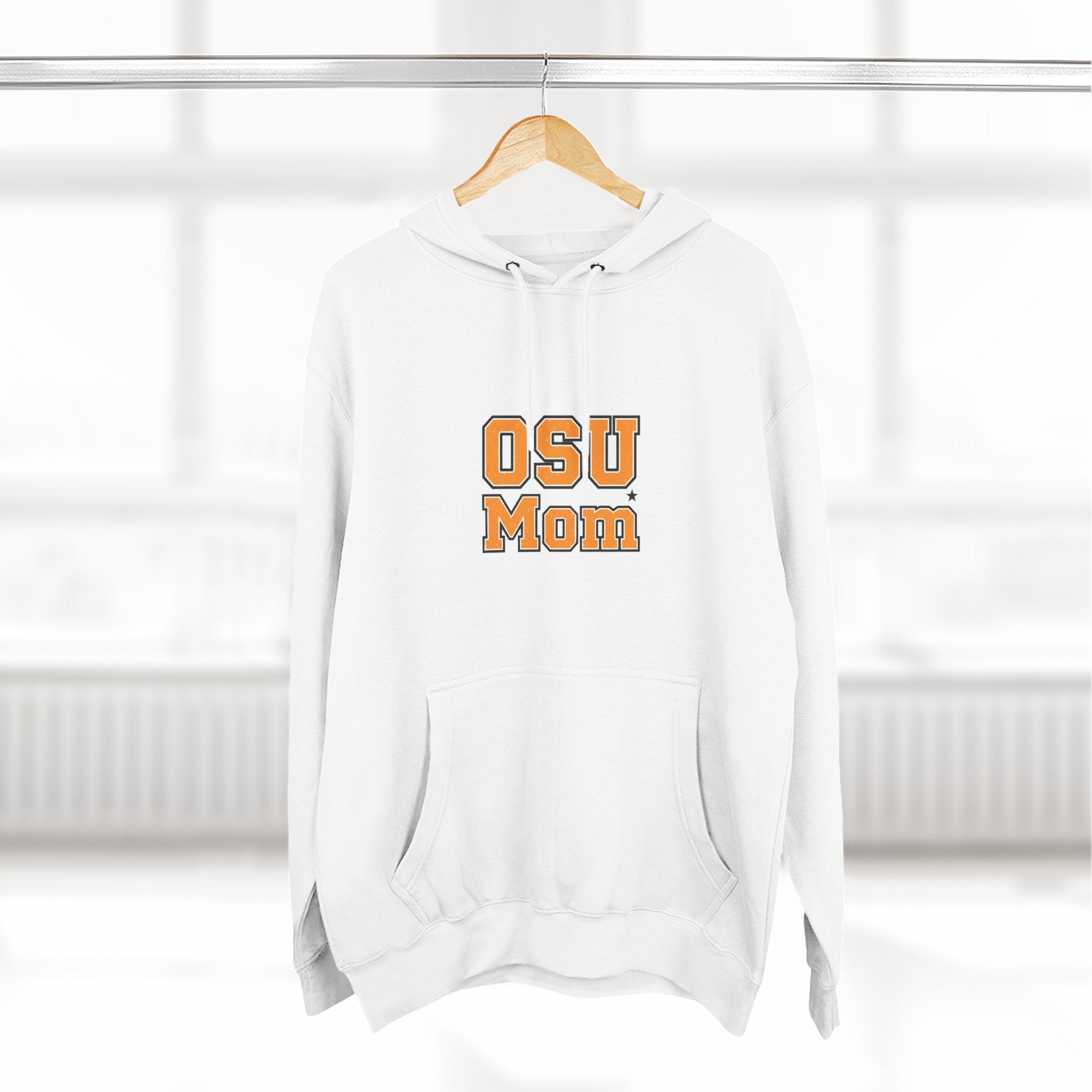 OSU Mom Hoodie — College Spirit Pullover for Proud Ohio State Moms