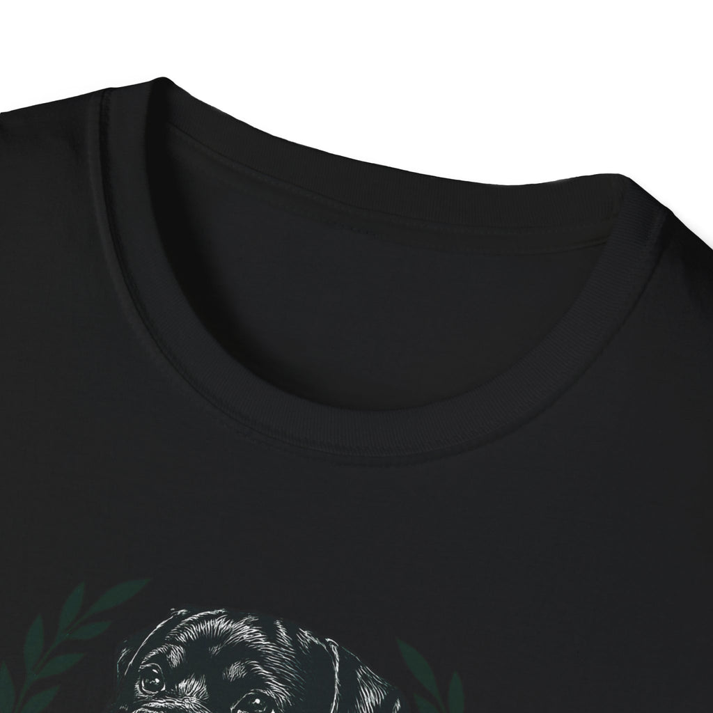Rottweiler Dad T-Shirt — Dog Dad Tee with Rottweiler Portrait