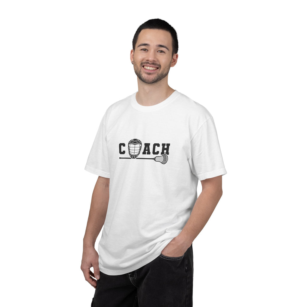 Coach Lacrosse Stick T-Shirt — Vintage Athletic Coach Tee