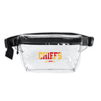 Chiefs Clear Fanny Pack – Transparent Game Day Belt Bag
