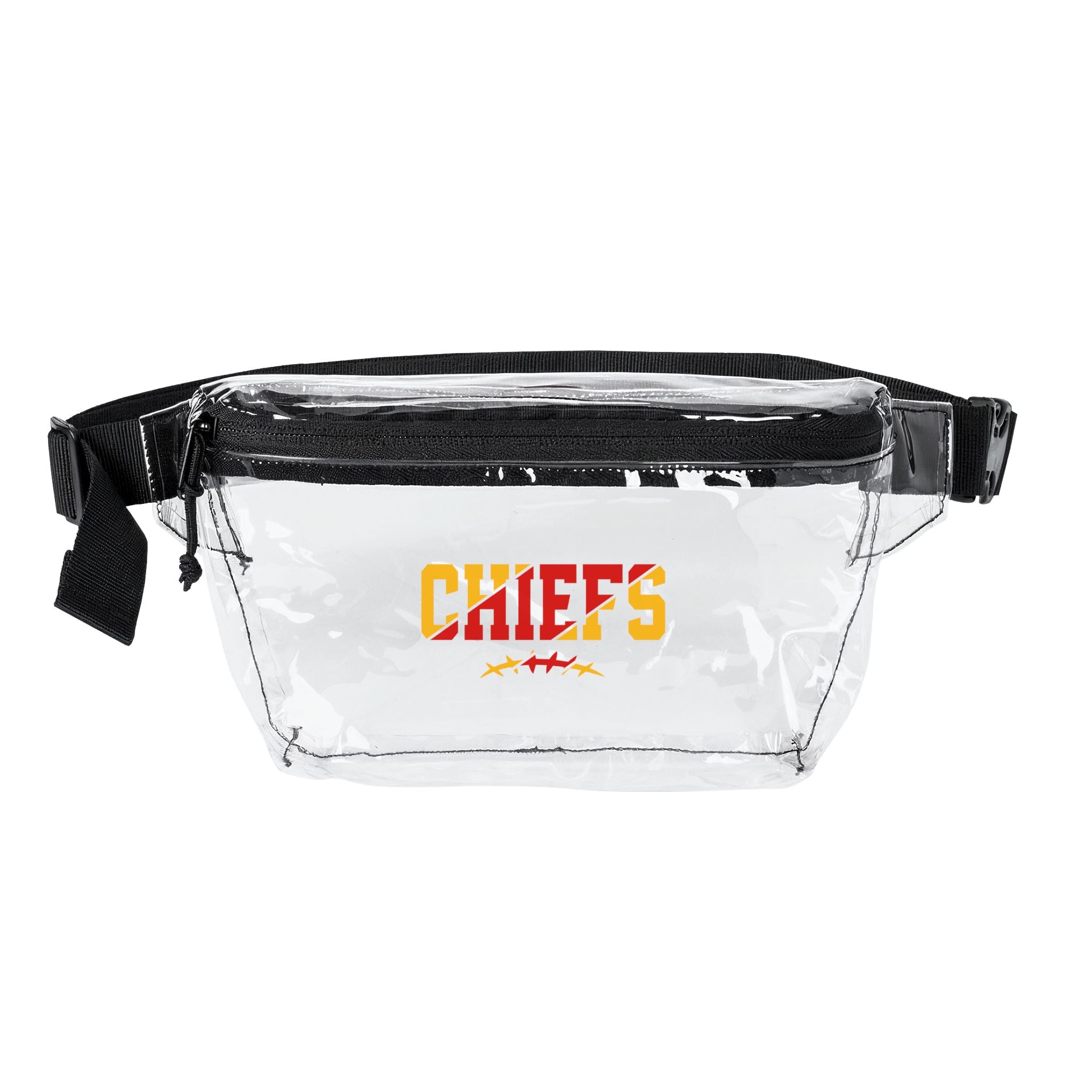 Chiefs Clear Fanny Pack – Transparent Game Day Belt Bag