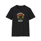 Surf Daily Graphic T-Shirt — Retro Sunset Wave Tee