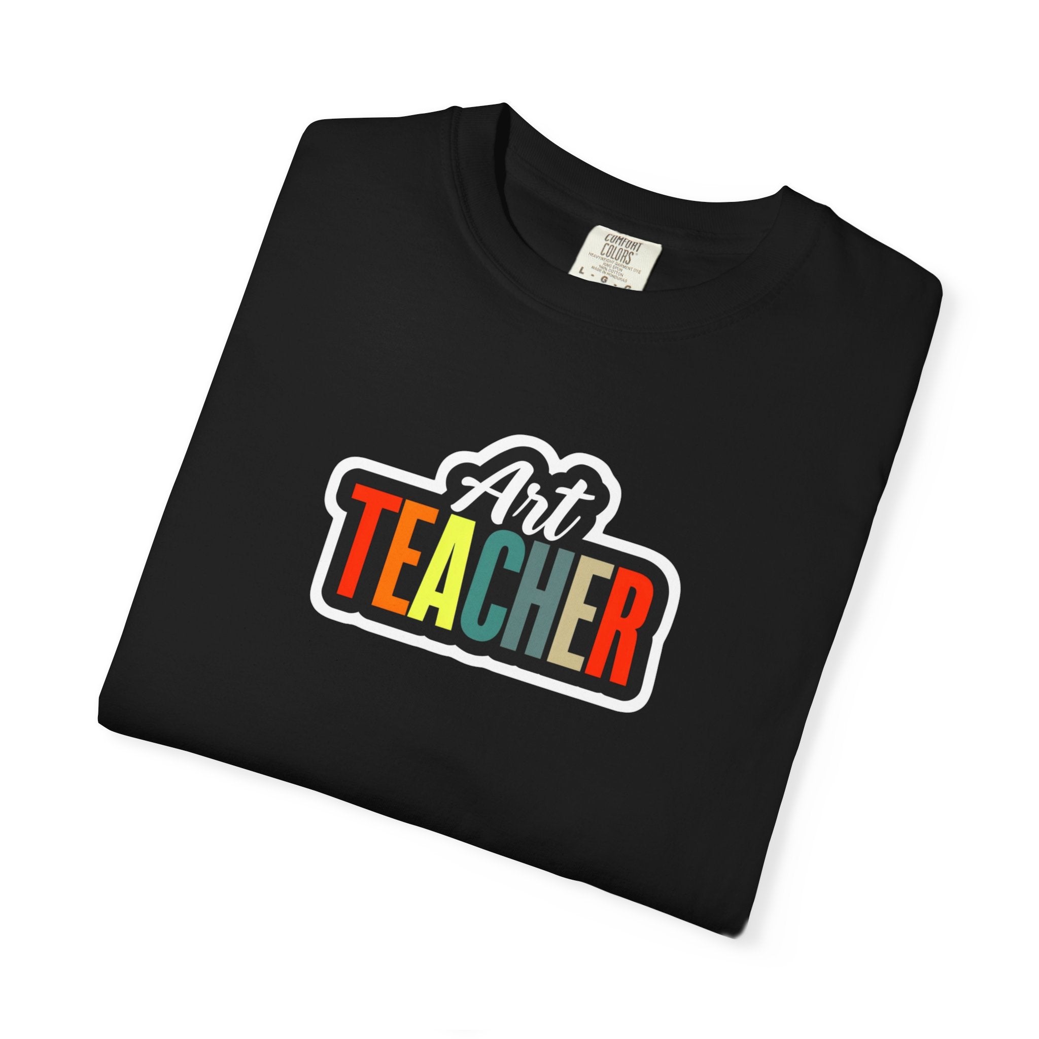 Art Teacher T‑Shirt — "Art is My Voice" Colorful Teacher Shirt