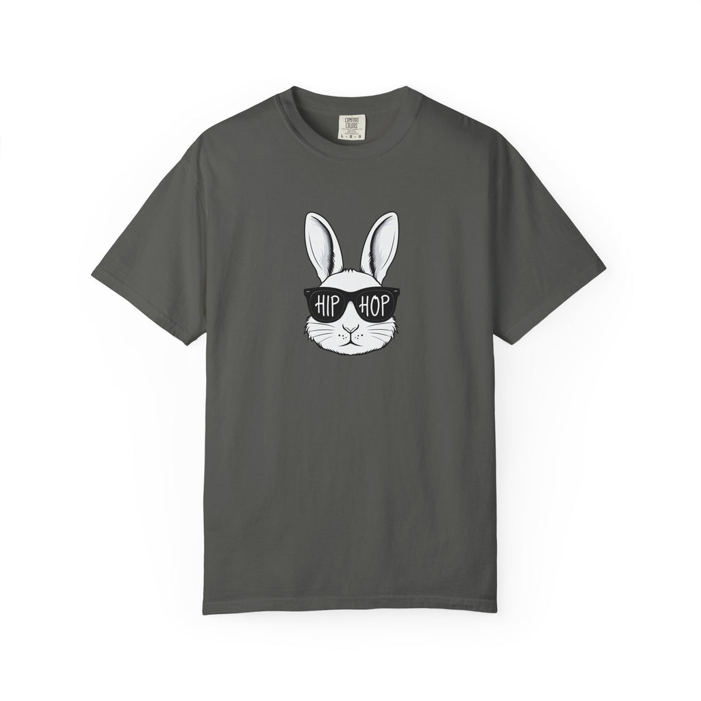 Hip Hop Bunny T-Shirt — Cute Rabbit with Sunglasses Graphic Tee