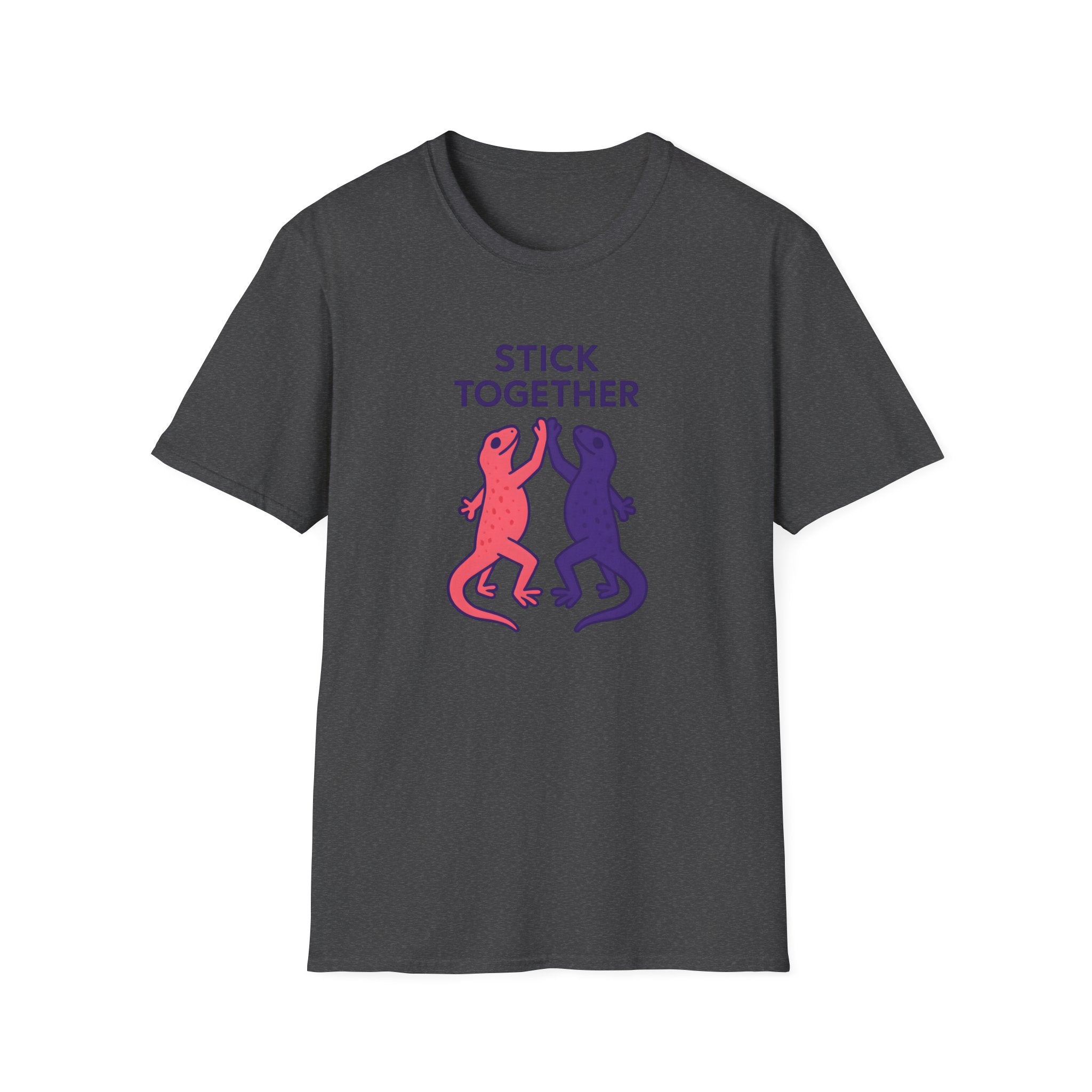 Stick Together Lizard T-Shirt — Cute Matching Gecko Tee