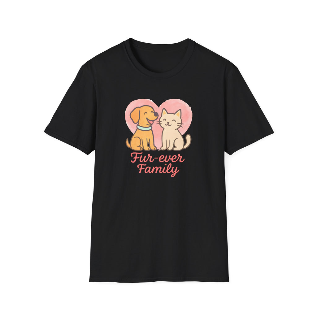 Dog & Cat 'Fur-ever Family' T-Shirt