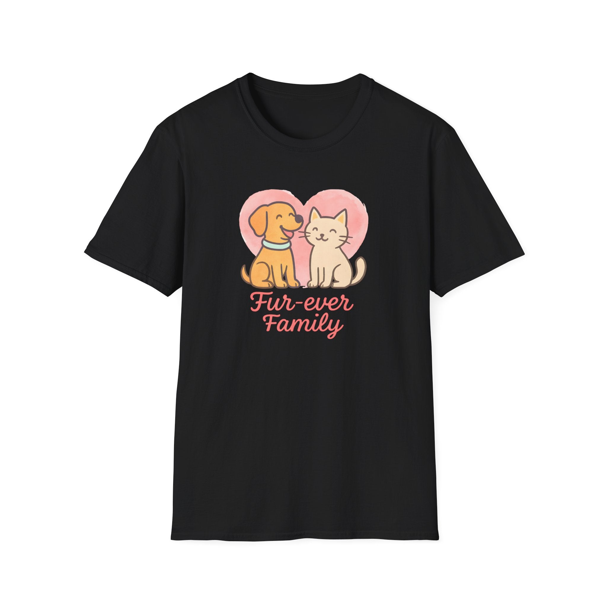 Dog & Cat 'Fur-ever Family' T-Shirt