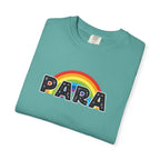 PARA Rainbow Graphic T-Shirt – Colorful Pride-Inspired Lettering